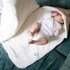 Babyjem Swaddle Zalm Voetenzak 428 -Kleintje Wereld img 0317