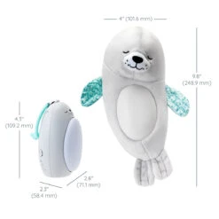 Infantino 3-in-1 Sounds & Lights Soothing Zeehond Nachtlampje BK-302032 -Kleintje Wereld infantino 3 in 1 sounds lights soothing zeehond nachtlampje bk 302032