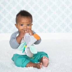 Infantino Cuddly Pinguin Bijtspeeltje BK-316329 -Kleintje Wereld infantino cuddly pinguin bijtspeeltje bk 316329 7