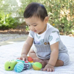 Infantino Go Gaga Mirror Pal Turtle Spiegel BK-216003 -Kleintje Wereld infantino go gaga mirror pal turtle spiegel bk 216003 4