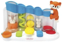 Infantino Sensory Ball Drop Piano BK-216428 -Kleintje Wereld infantino sensory ball drop piano 2