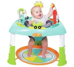 Infantino Sit, Spin & Stand Stoeltje En Speeltafel BK-203002 -Kleintje Wereld infantino sit spin stand stoeltje en speeltafel 2