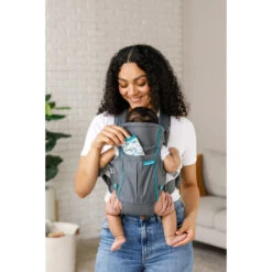 Infantino Swift Classic Grey Draagzak BK-300105 -Kleintje Wereld infantino swift classic grey draagzak bk 300105 2