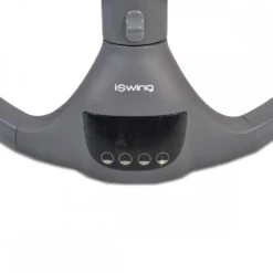 Cangaroo ISwing Light Grey Babyschommel 8116 -Kleintje Wereld iswing eshop4all 1000x1000 1