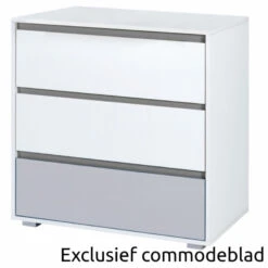 Babykamer Jasmijn: Ledikant En Commode -Kleintje Wereld jasmijn commode 1