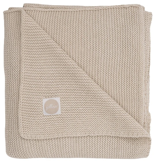 Jollein Basic Knit Nougat 100 X 150 Cm Ledikantdeken 516-522-65360