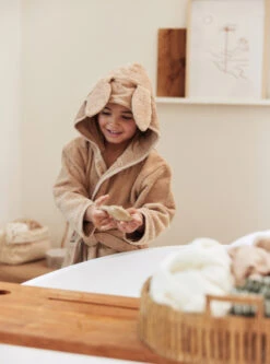 Jollein Biscuit 1-2jr Badjas 060-808-00103 -Kleintje Wereld jollein biscuit 1 2jr badjas 060 808 00103 6