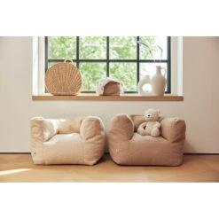 Jollein Boucle Biscuit Kinderfauteuil Beanbag 028-543-66067 -Kleintje Wereld jollein boucle naturel kinderfauteuil beanbag 028 543 66060 .5 1