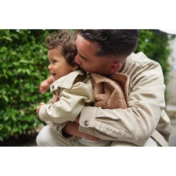 Jollein Boucle Biscuit Rugtasje 057-591-66067 -Kleintje Wereld jollein boucle rugzakje .4 1