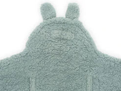 Jollein Bunny Ash Green Wikkeldeken 032-566-66018 -Kleintje Wereld jollein bunny ash green wikkeldeken 032 566 66018 4