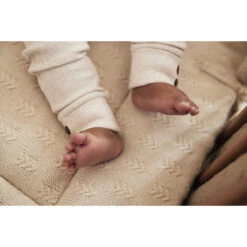 Jollein Grain Knit Oatmeal 75 X 95 Cm Boxkleed 017-512-67047 -Kleintje Wereld jollein grain knit oatmeal 75 x 95 cm boxkleed 017 512 67047 3