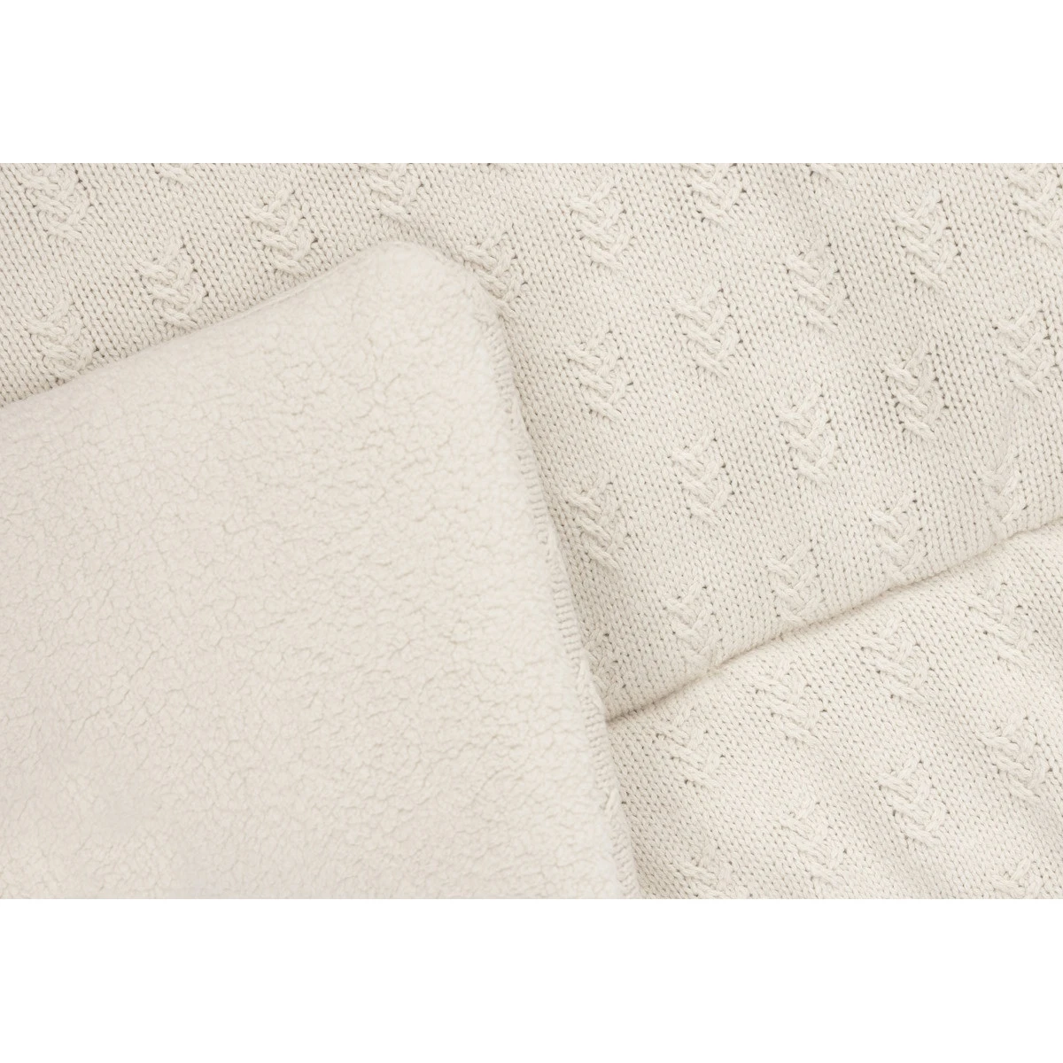 Jollein Grain Knit Oatmeal 75 X 95 Cm Boxkleed 017-512-67047 - Afbeelding 3