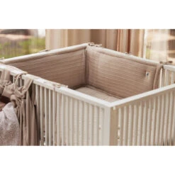 Jollein Pure Knit Nougat 30 X 180 Cm Bedbumper 004-895-67011 -Kleintje Wereld jollein pure knit nougat 30 x 180 cm bedbumper 004 895 67011 .6