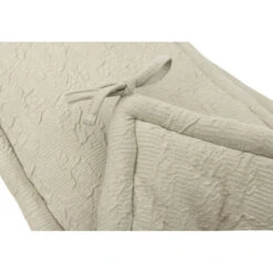 Jollein Soft Waves Olive Green 30 X 180 Cm Bedbumper 004-895-67052 -Kleintje Wereld jollein soft waves olive green 30 x 180 cm bedbumper 004 895 67052 3