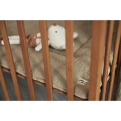 Jollein Soft Waves Olive Green 75 X 95 Cm Boxkleed 017-512-67052 -Kleintje Wereld jollein soft waves olive green 75 x 95 cm boxkleed 017 512 67052 3