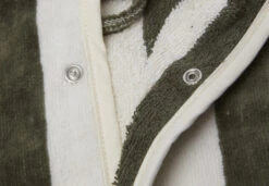 Jollein Stripe Terry Leaf Green 3-4jr Badjas 060-809-67001 -Kleintje Wereld jollein stripe terry leaf green 1 2jr badjas 060 808 67001 4 1