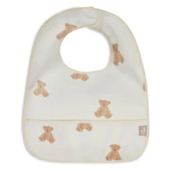 Jollein Teddy Bear 2-pack Waterproof Slabber 029-864-66095 -Kleintje Wereld jollein teddy bear 2 pack waterproof slabber 029 864 66095 .2