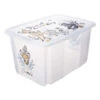 Keeeper Bambi Wit 45L Opbergbox 1223900126600 -Kleintje Wereld keeeper bambi wit 45l opbergbox 1223900126600
