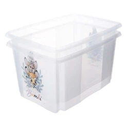 Keeeper Bambi Wit 45L Opbergbox 1223900126600 -Kleintje Wereld keeeper bambi wit 45l opbergbox 1223900126600 3