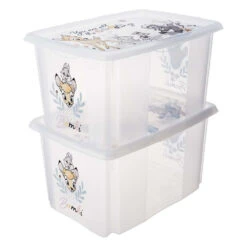 Keeeper Bambi Wit 45L Opbergbox 1223900126600 -Kleintje Wereld keeeper bambi wit 45l opbergbox 1223900126600 4