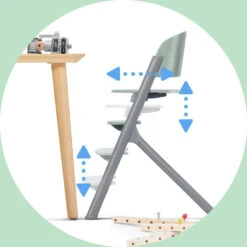 Kinderkraft Livy Oak 4-in-1 Meegroeistoel KHLIVY00WOD0000 -Kleintje Wereld khlica00pnk0000 7 1920x1920 3