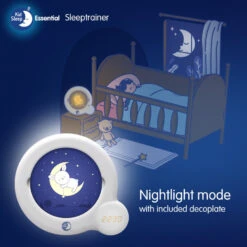 KidSleep Classic Essential Wit LED Slaaptrainer En Kinderwekker 0025 -Kleintje Wereld kidsleep classic essential wit led slaaptrainer en kinderwekker 0025 3