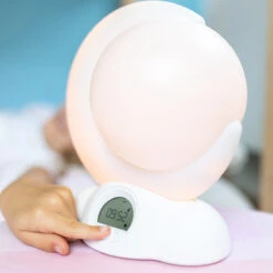 Kidywolf Kidymoon Nachtlampje Slaaptrainer -Kleintje Wereld kidywolf kidymoon nachtlampje slaaptrainer 4