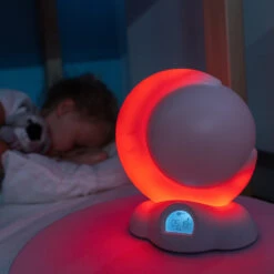 Kidywolf Kidymoon Nachtlampje Slaaptrainer -Kleintje Wereld kidywolf kidymoon nachtlampje slaaptrainer 5