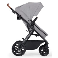 Kinderkraft A-Tour Light Grey 3-in-1 Kinderwagen Incl. Autostoel KSATOU00LGR3000 -Kleintje Wereld kinderkraft a tour light grey 3 in 1 kinderwagen incl. autostoel ksatou00lgr3000 5