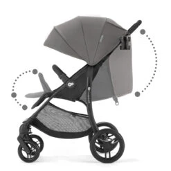 Kinderkraft Askoy Cozy Grey Wandelwagen KSASKO00GRY0000 -Kleintje Wereld kinderkraft askoy wandelwagen 10 2