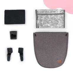 Kinderkraft B-Tour Ash Grey 3-in-1 Combi Kinderwagen Incl. Autostoel KSBTOU00DGR3000 -Kleintje Wereld kinderkraft b tour 3 in 1 ash grey wandelwagen ksbtou00dgr3000 18 1920x1920