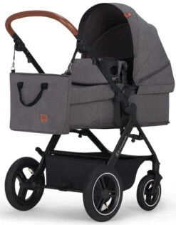 Kinderkraft B-Tour Ash Grey 3-in-1 Combi Kinderwagen Incl. Autostoel KSBTOU00DGR3000 -Kleintje Wereld kinderkraft b tour 3 in 1 ash grey wandelwagen ksbtou00dgr3000 2 1920x1920