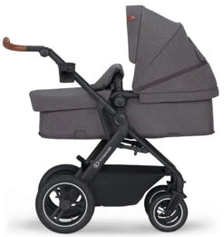 Kinderkraft B-Tour Ash Grey 3-in-1 Combi Kinderwagen Incl. Autostoel KSBTOU00DGR3000 -Kleintje Wereld kinderkraft b tour 3 in 1 ash grey wandelwagen ksbtou00dgr3000 3 1920x1920