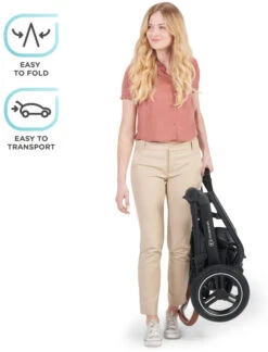 Kinderkraft B-Tour Deep Black 3-in-1 Combi Kinderwagen Incl. Autostoel KSBTOU00BLK3000 -Kleintje Wereld kinderkraft b tour 3 in 1 deep black wandelwagen ksbtou00blk3000 17