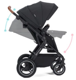 Kinderkraft B-Tour Deep Black 3-in-1 Combi Kinderwagen Incl. Autostoel KSBTOU00BLK3000 -Kleintje Wereld kinderkraft b tour 3 in 1 deep black wandelwagen ksbtou00blk3000 9