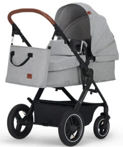 Kinderkraft B-Tour Silver Grey 3-in-1 Combi Kinderwagen Incl. Autostoel KSBTOU00LGR3000 -Kleintje Wereld kinderkraft b tour 3 in 1 silver grey wandelwagen ksbtou00lgr3000 2 1920x1920