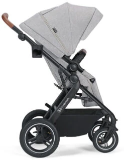 Kinderkraft B-Tour Silver Grey 3-in-1 Combi Kinderwagen Incl. Autostoel KSBTOU00LGR3000 -Kleintje Wereld kinderkraft b tour 3 in 1 silver grey wandelwagen ksbtou00lgr3000 6 1920x1920