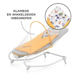 Kinderkraft Felio 2 Forest Yellow Bouncer Wipstoel KBFELI20YEL0000 -Kleintje Wereld kinderkraft felio 2 forrest yellow bouncer wipstoel kbfeli20yel0000 5
