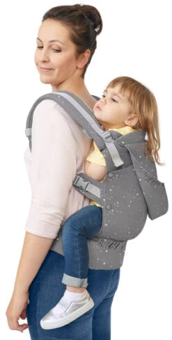 Kinderkraft Huggy Grey Draagzak KKNHUGGGRY0000 -Kleintje Wereld kinderkraft huggy grey draagzak kknhugggry0000 7