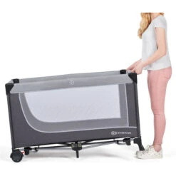 Kinderkraft Leody Grey Campingbed KCLEOD00GRY0000 -Kleintje Wereld kinderkraft leody campingbed 1 1920x1920 3