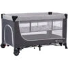 Kinderkraft Leody Grey Campingbed KCLEOD00GRY0000 -Kleintje Wereld kinderkraft leody grey campingbed kcleod00gry0000 1920x1920 1