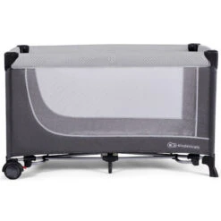Kinderkraft Leody Grey Campingbed KCLEOD00GRY0000 -Kleintje Wereld kinderkraft leody grey campingbed kcleod00gry0000 1 1920x1920 1