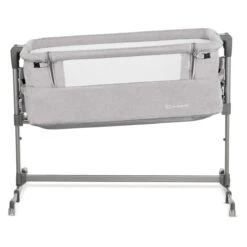 Kinderkraft Neste Up Grey Light Melange Wieg Aan Bed KKLNESTGRY000N -Kleintje Wereld kinderkraft neste up grey light melange wieg aan bed kklnestgry000n 4