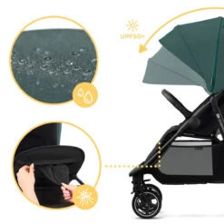 Kinderkraft Route Midnight Black Wandelwagen KSROUT00BLK0000 -Kleintje Wereld kinderkraft route wandelwagen 21 2