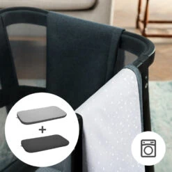 Kinderkraft Sofi+ Black 4-in-1 Wieg KLSOFIPLGRY0000 -Kleintje Wereld kinderkraft sofi black 4 in 1 wieg klsofiplgry0000 8