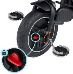 Kinderkraft Spinstep Platinum Grey Driewieler KRSPST00GRY0000 -Kleintje Wereld kinderkraft spinstep platinum grey driewieler krspst00gry0000 10