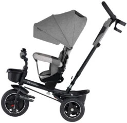 Kinderkraft Spinstep Platinum Grey Driewieler KRSPST00GRY0000 -Kleintje Wereld kinderkraft spinstep platinum grey driewieler krspst00gry0000 2