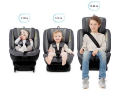Kinderkraft Xpedition Black 360º 0-36 Kg Isofix Autostoel KCXPED00BLK0000 -Kleintje Wereld kinderkraft xpedition 0 36 kg isofix autostoel 1