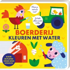 Kleuren Met Water Boerderij Kleurboek