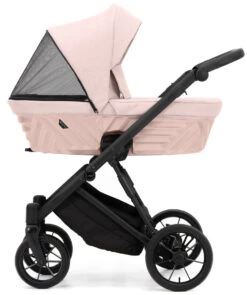 Kunert Ivento Black Smoky Pink 2-in-1 Kinderwagen IVE-11-BLACK -Kleintje Wereld kunert ivento black smoky pink 2 in 1 kinderwagen ive 11 black 13 1